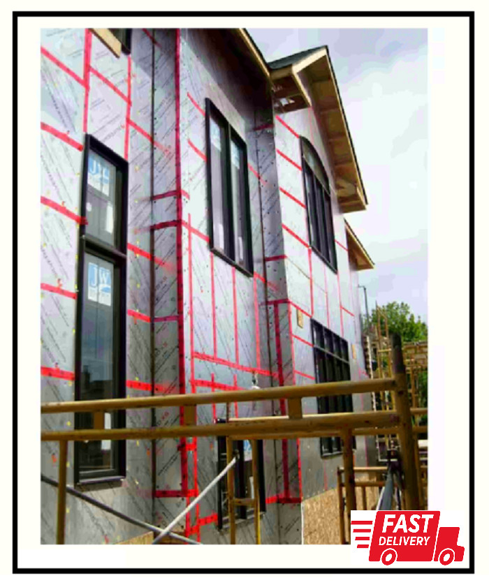 SilveRboard Wall Insulation Kit 0.625″ x 48″ x 24″ 72-Sq-Ft R-3 (9-Sheets/Kit)