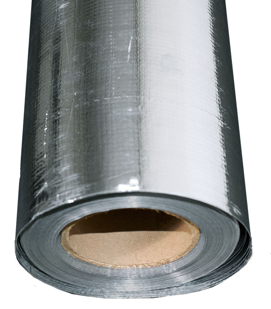 Radiant VAPOR Barrier SOLID Insulation Roll ALUMINUM FOIL HEAT SHIELD 4X25FT
