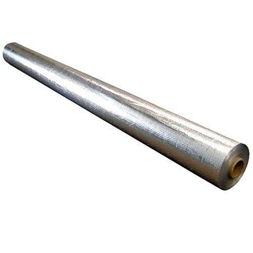 NASA Foil 4′ x 125′ Solid Vapor Radiant Barrier Reflective Silver/Silver