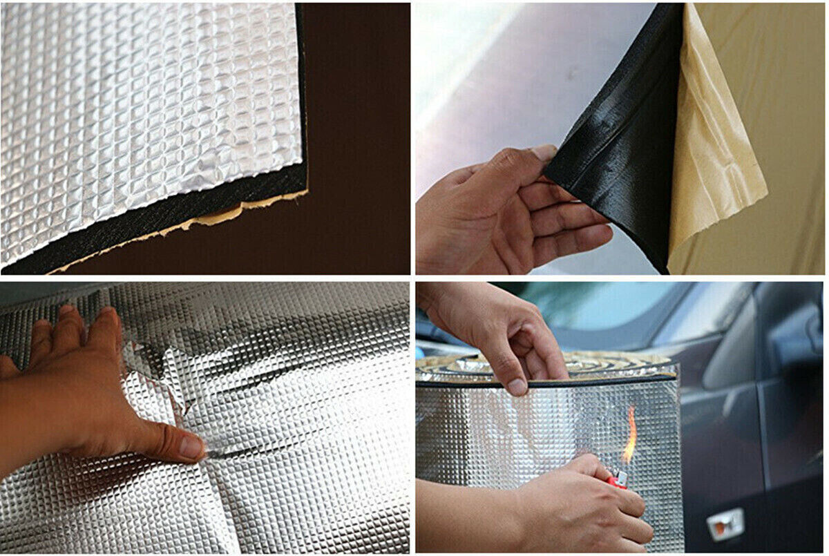 GARAGE DOOR REFLECTIVE INSULATION KIT PEEL AND STICK: 24 PANEL (21 X 4′)(6MM R8)