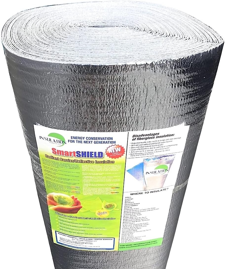SmartSHIELD Pro 1.5mm Reflective Insulation Roll, Foam Core