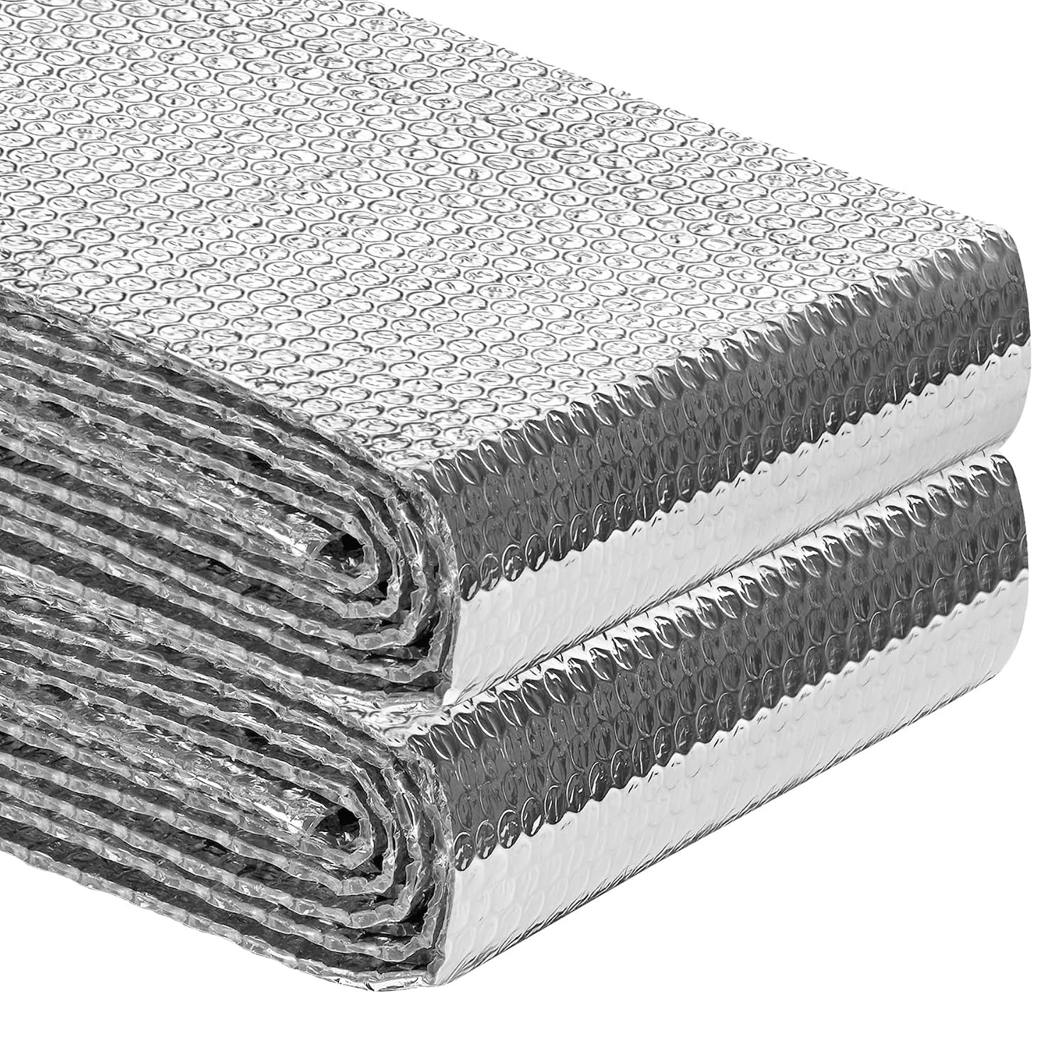 Reflective Insulation Roll 47inch x 10Ft Double Bubble Reflective Aluminum Foil
