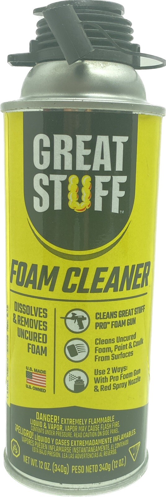 Great Stuff Tool Cleaner, PartNo 259205, by Dow Chemical, Single Unit