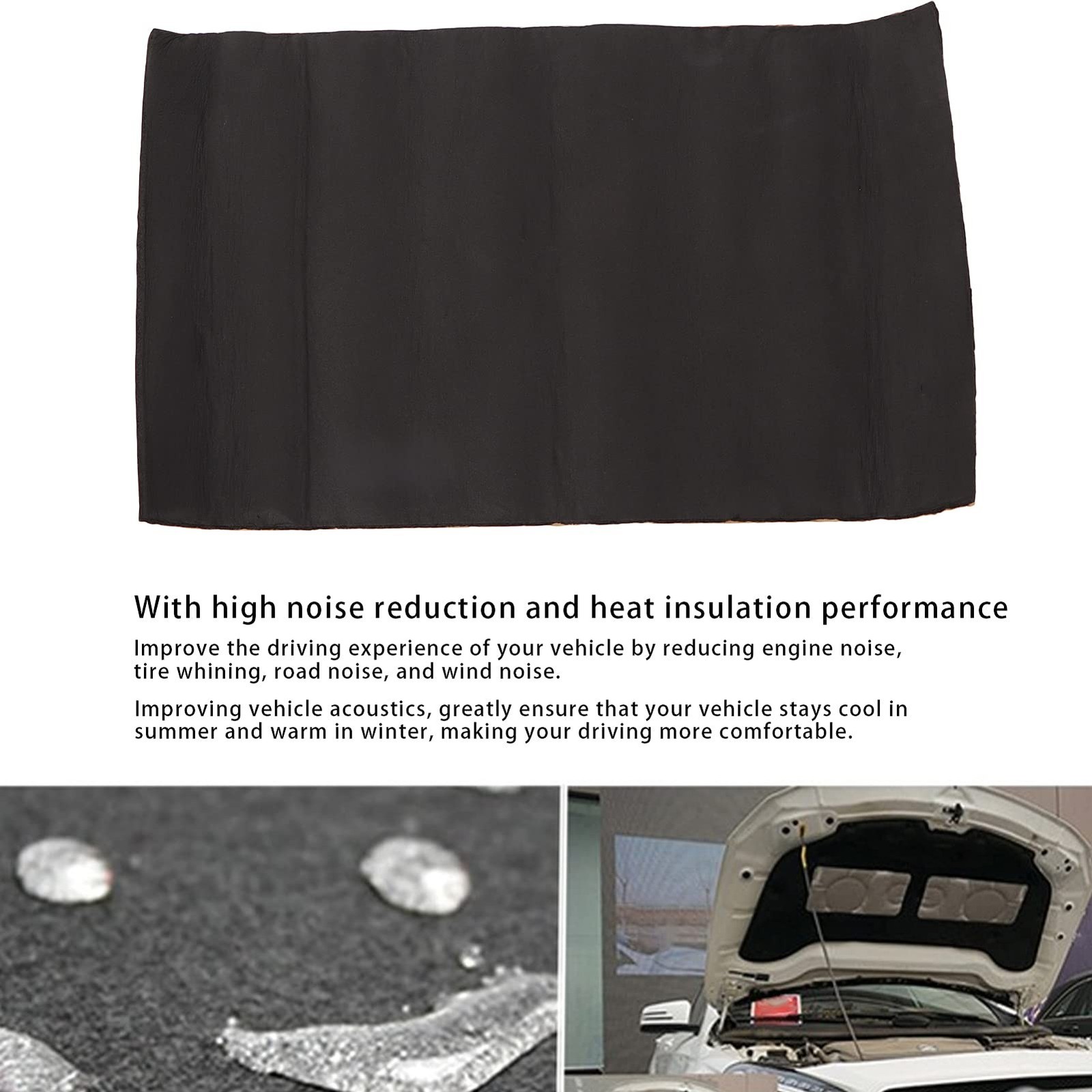 Heat Insulation Foam, Mutiple-use 30x50cm Car Heat Insulation Pad Practical B…