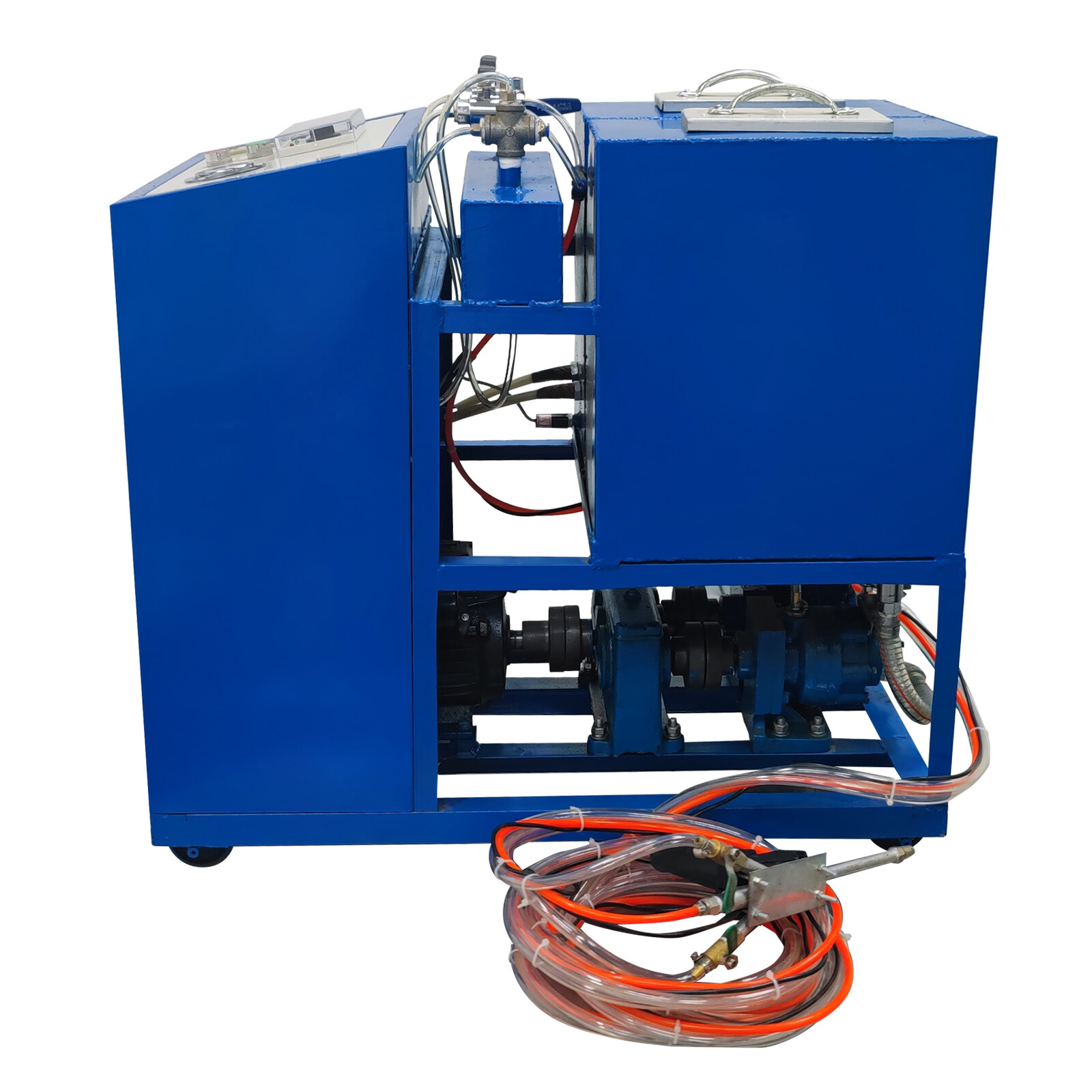 220V Polyurethane Foam Spray Insulation Machine 1:1 w/8m Hose 2 Material Boxes