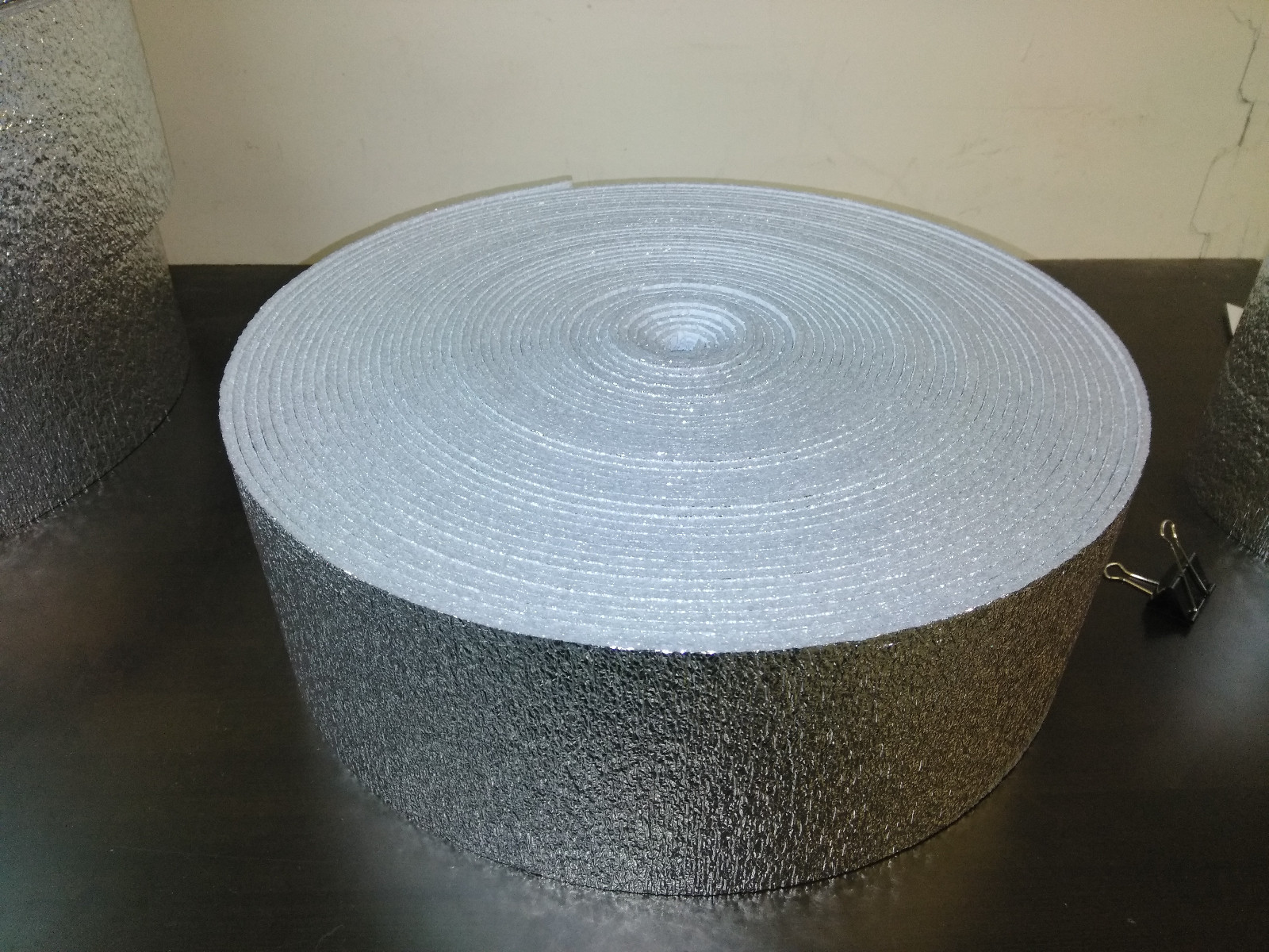 16 x 25 Reflective Foam Core Insulation HVAC Faucet Pipe Air Duct Wrap Roll 1/4