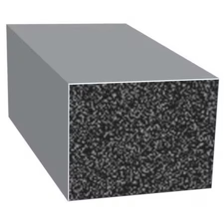 Trim-Lok X274bt-100 Rubber Seal, Rectangle, 0.75″W X 100 Ft.