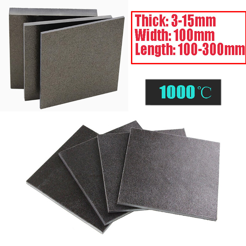 Mould Heat Insulation Board High Temperature 1000°C Fireproof Board Thick 3-15mm