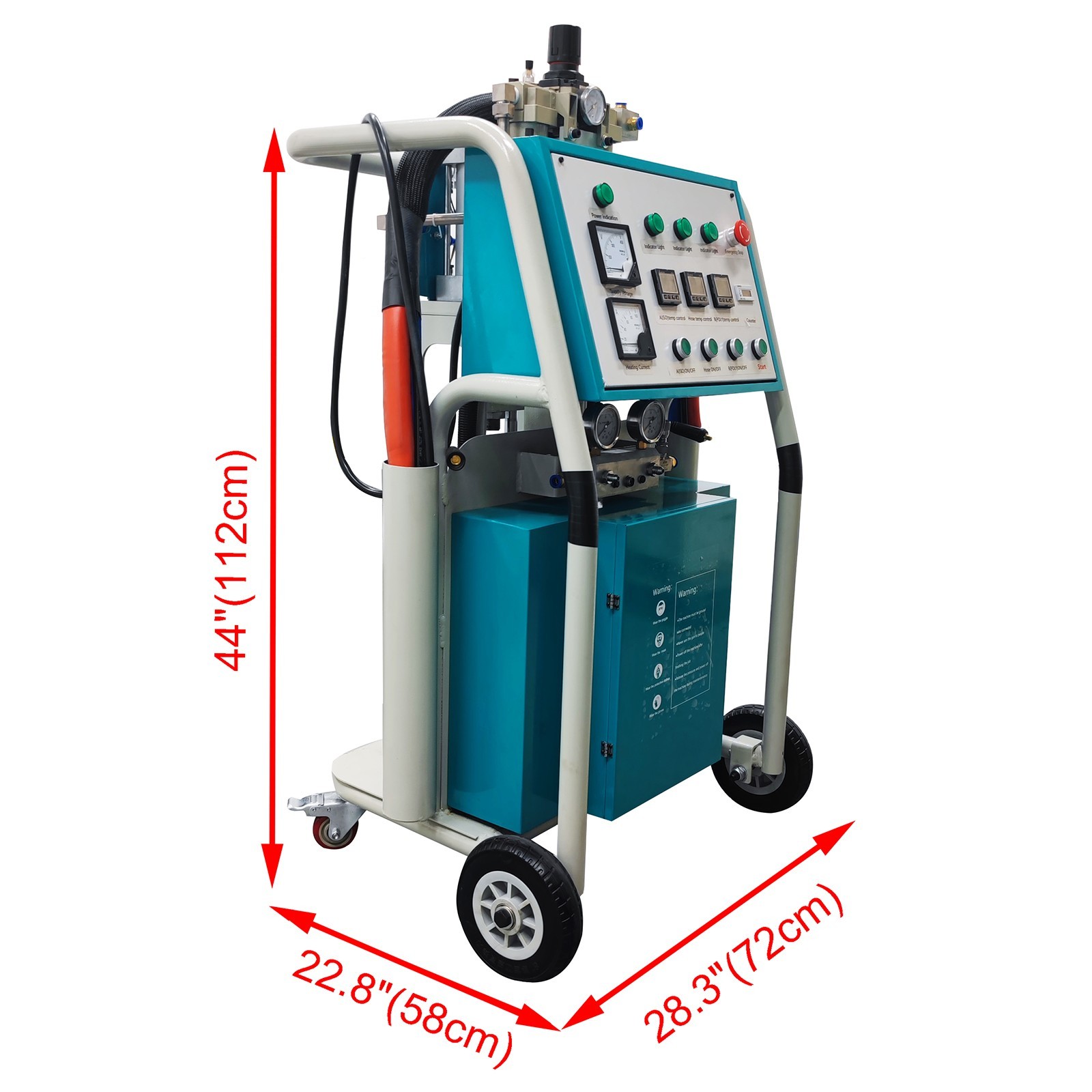 1:1 Polyurethane Foam Spray Insulation Machine for Insulation & Waterproof 10HP