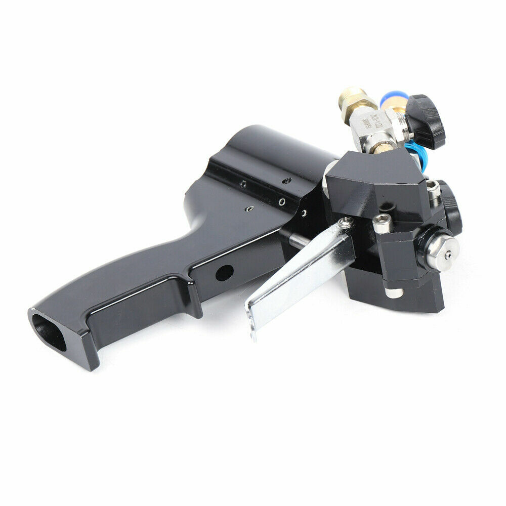 P2 PU Foam Spray Gun Polyurethane Air Purge Spray Gun Self-cleaning Black US