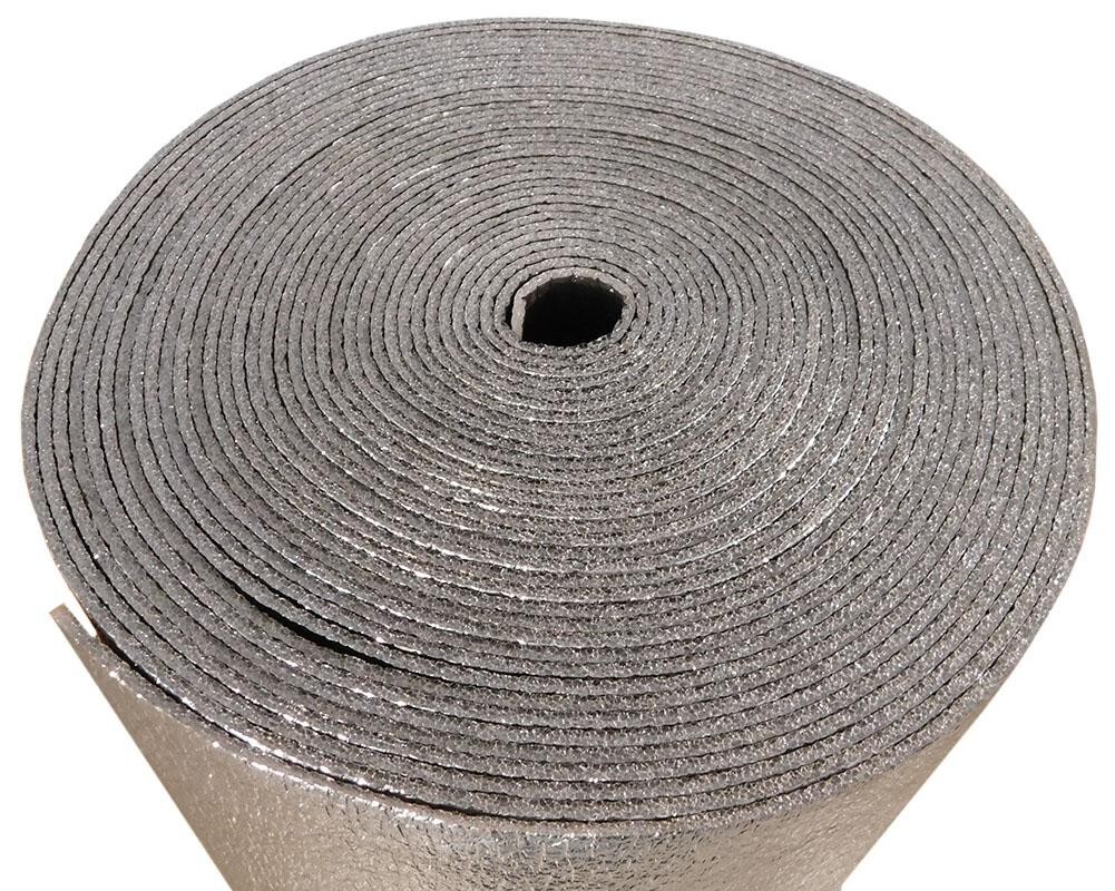 Reflective BLACK / SILVER FOAM CORE Insulation Radiant Barrier 48″X50′ 5MM R8-24