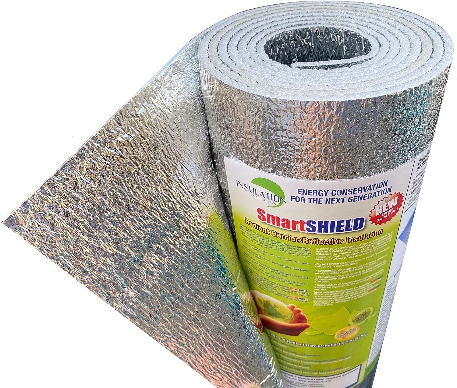 SmartSHIELD-3mm Reflective Insulation roll, Foam Core Radiant Barrier