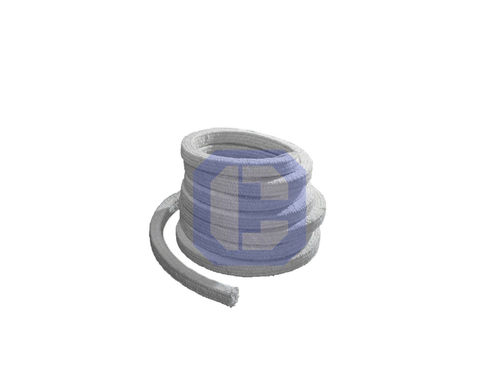 Ceramic Fiber Rope – 1.50 inch – (Square Braided) – 2300°F – 25 FEET