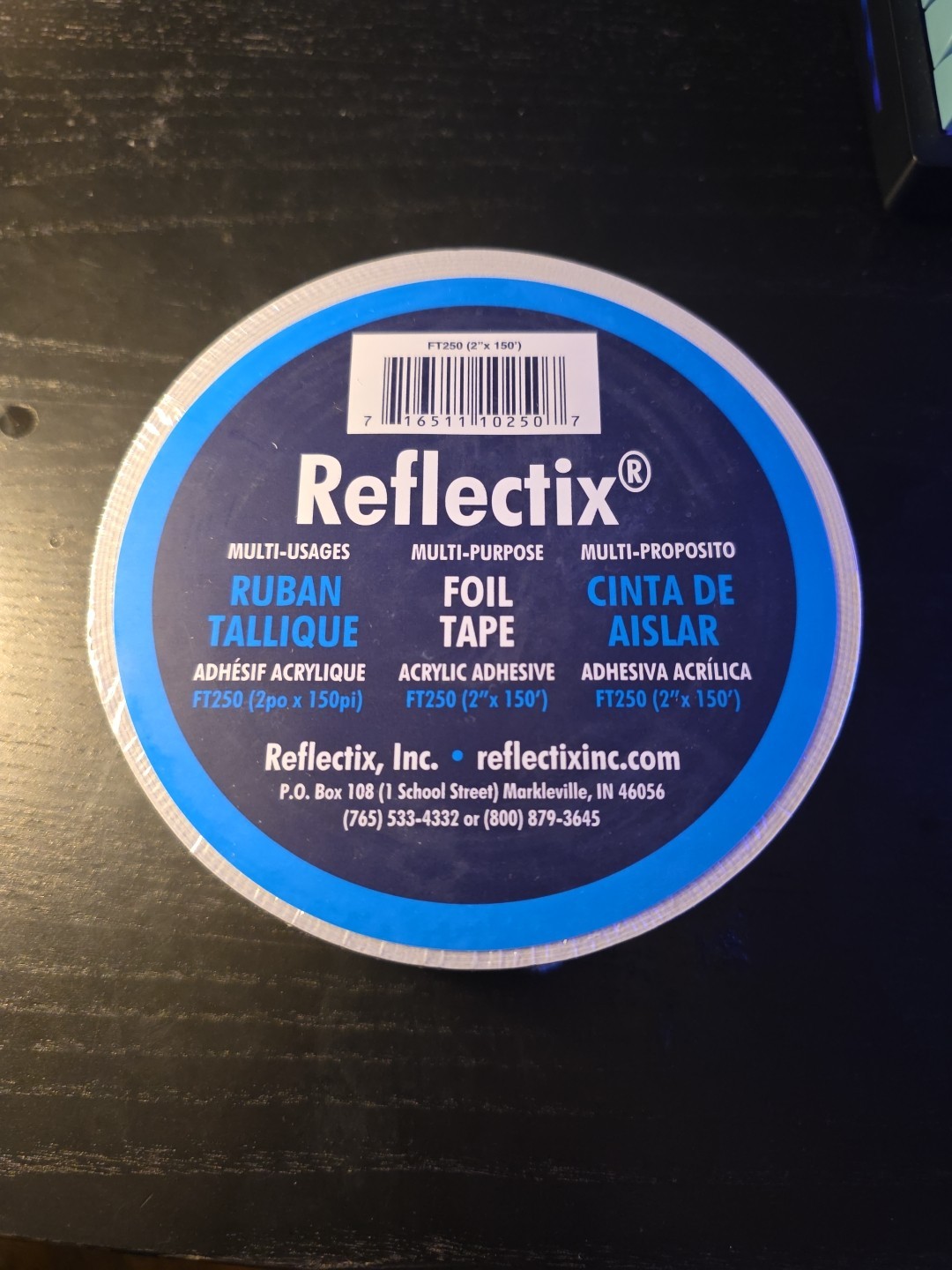 REFLECTIX FT250(2″ X 150′) MULTI-PURPOSE FOIL TAPE ACRYLIC ADHESIVE