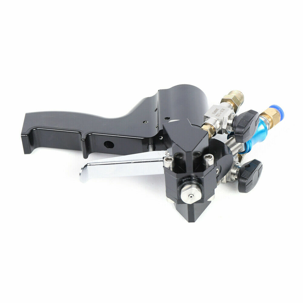 P2 PU Foam Spray Gun Polyurethane Air Purge Spray Gun Self-cleaning Black US