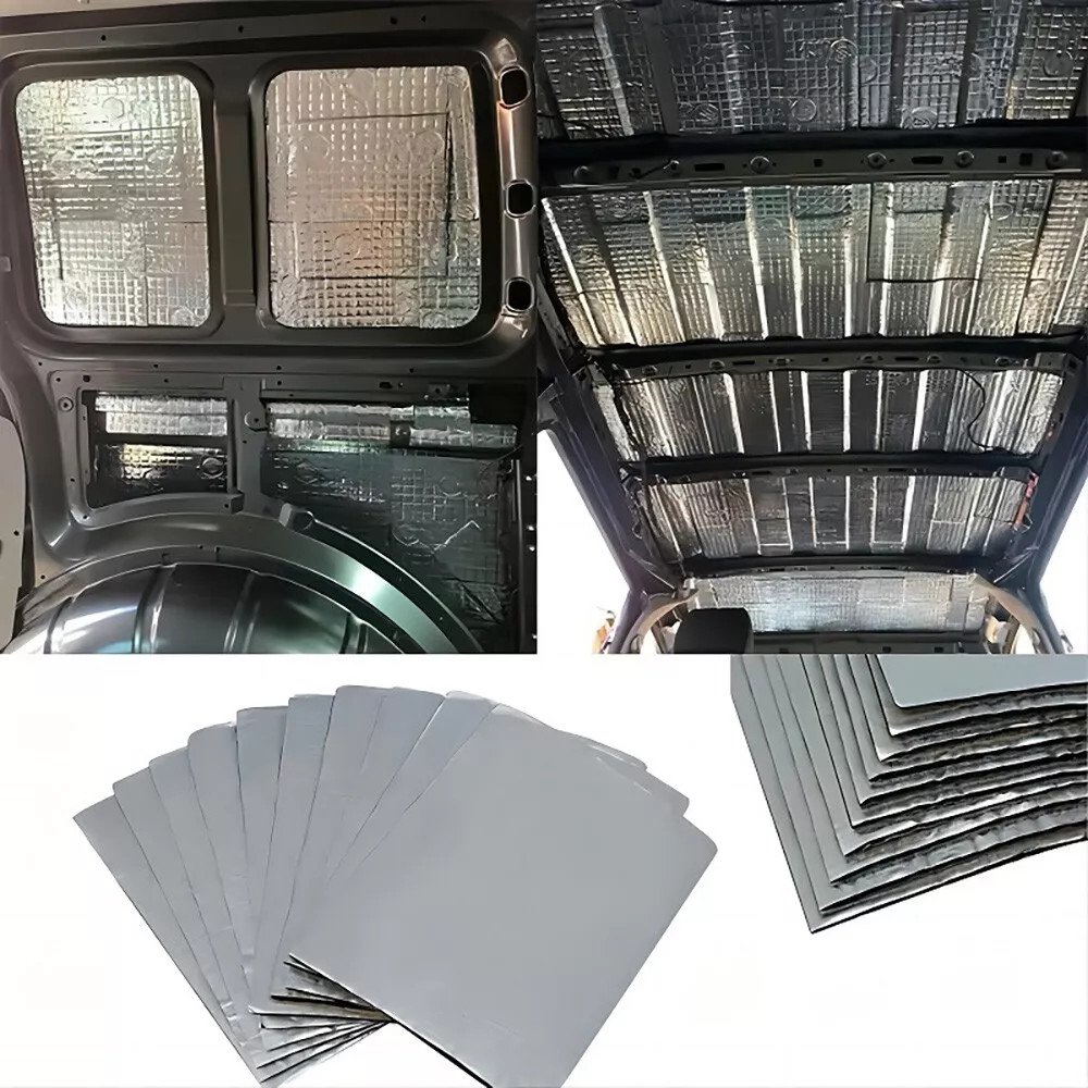 7MM Thickness Reflective Insulation Sheet, Heat Sound Deadener Aluminum Foil