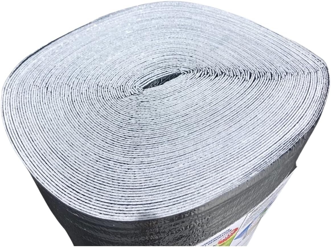 SmartSHIELD Pro 1.5mm Reflective Insulation Roll – 48″x100ft, Foam Core