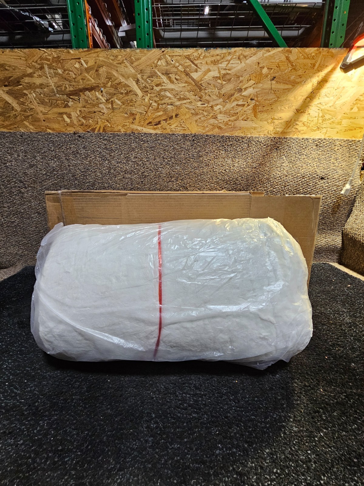 Ceramic Fiber Blanket Fireproof Insulation Baffle Rated 2400F 118 In. X 24 In.