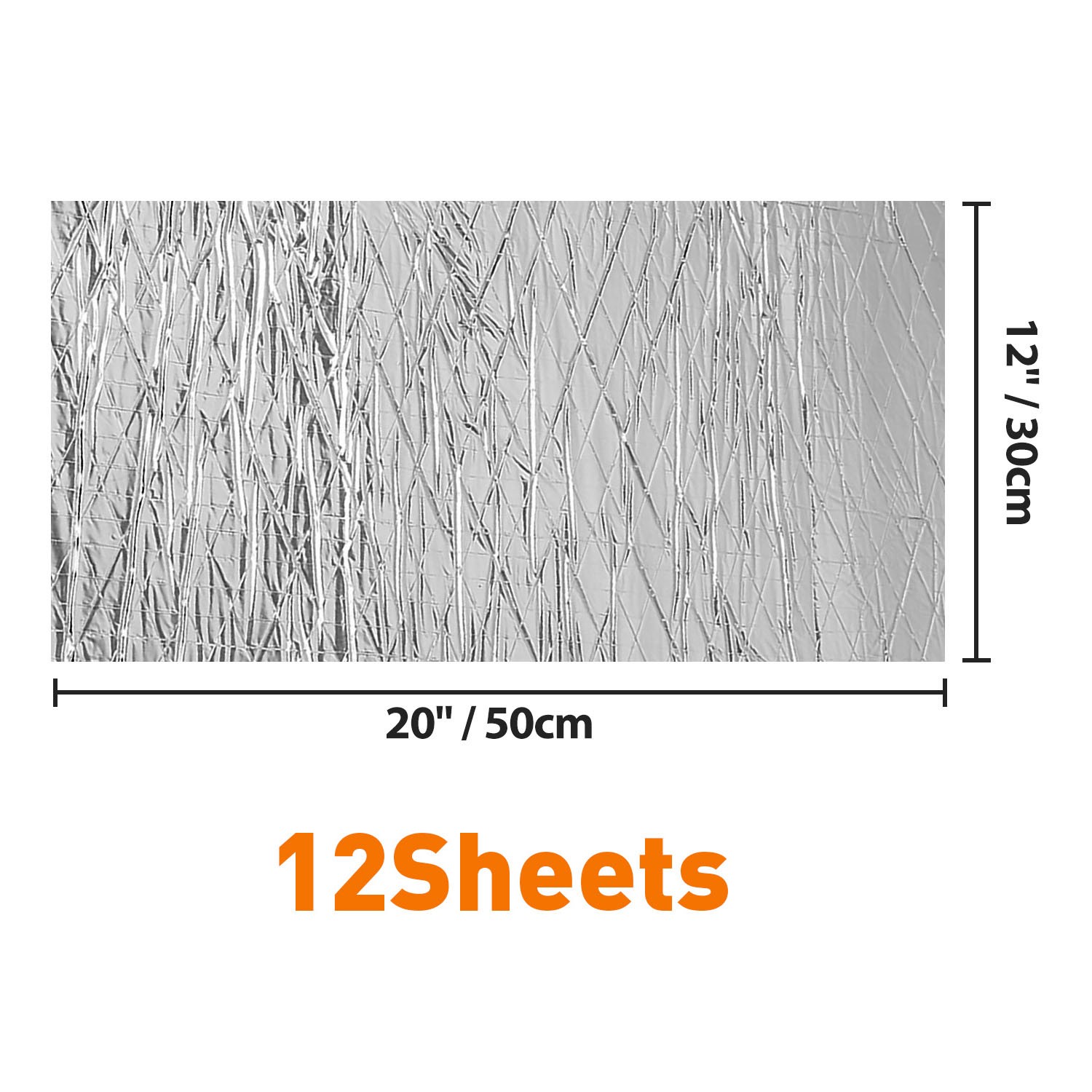 1.8sqm Industrial use Sound Deadener noise reduction Insulation protect mat NEW