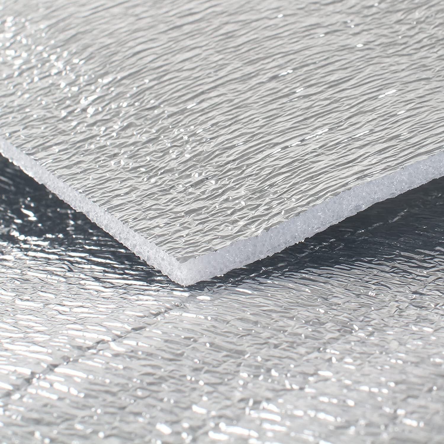3MM Heat Shield REFLECTIVE FOAM CORE Insulation Radiant Barrier W/ TAPE (16X100)