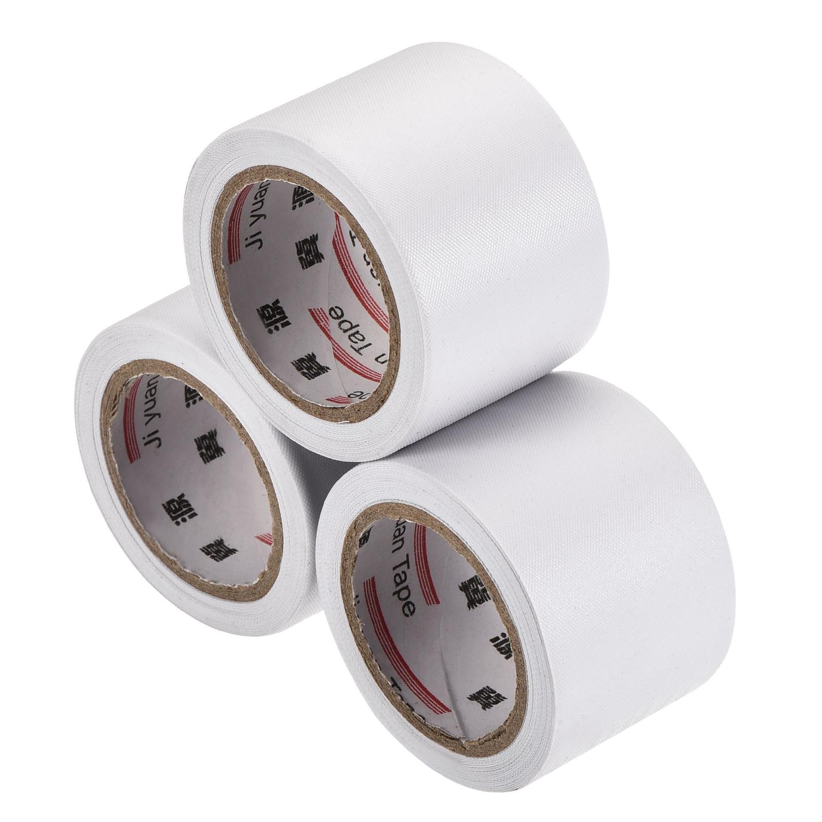 6Pcs Wrap Pipe Protective Tape Non-Adhesive 4cmx13m Thick Tube Protector White