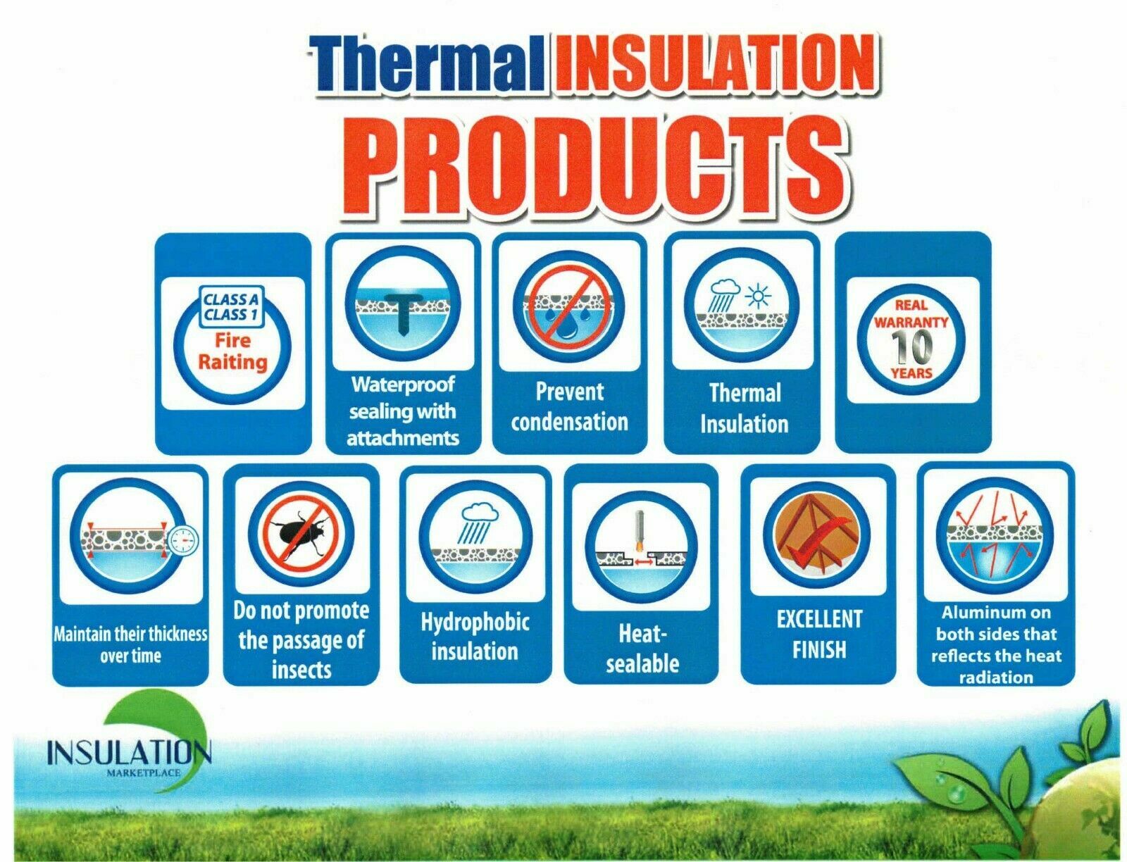 SmartSHIELD -5mm Reflective Insulation roll, 48″x 50″ Radiant Barrier, Aluminum