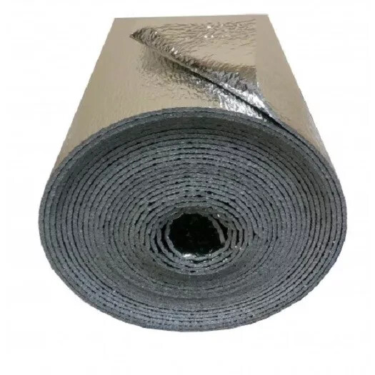 AD3 3mm Reflective Insulation Roll Foam Core Radiant Barrier Foil Wrap 16″X10′
